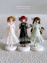 Load image into Gallery viewer, White Puffed-sleeve Tulle Dress