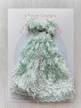 Load image into Gallery viewer, Mint Tassel Halter Dress