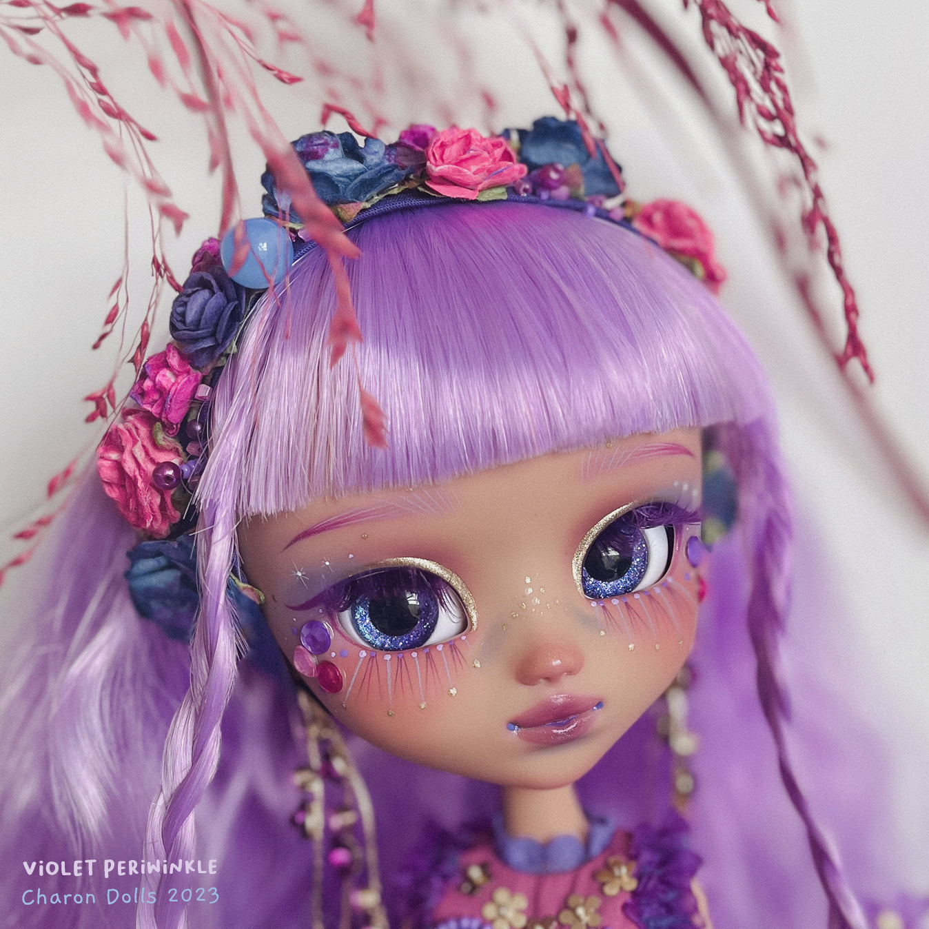 173.Violet Periwinkle (commission) – Charon Dolls
