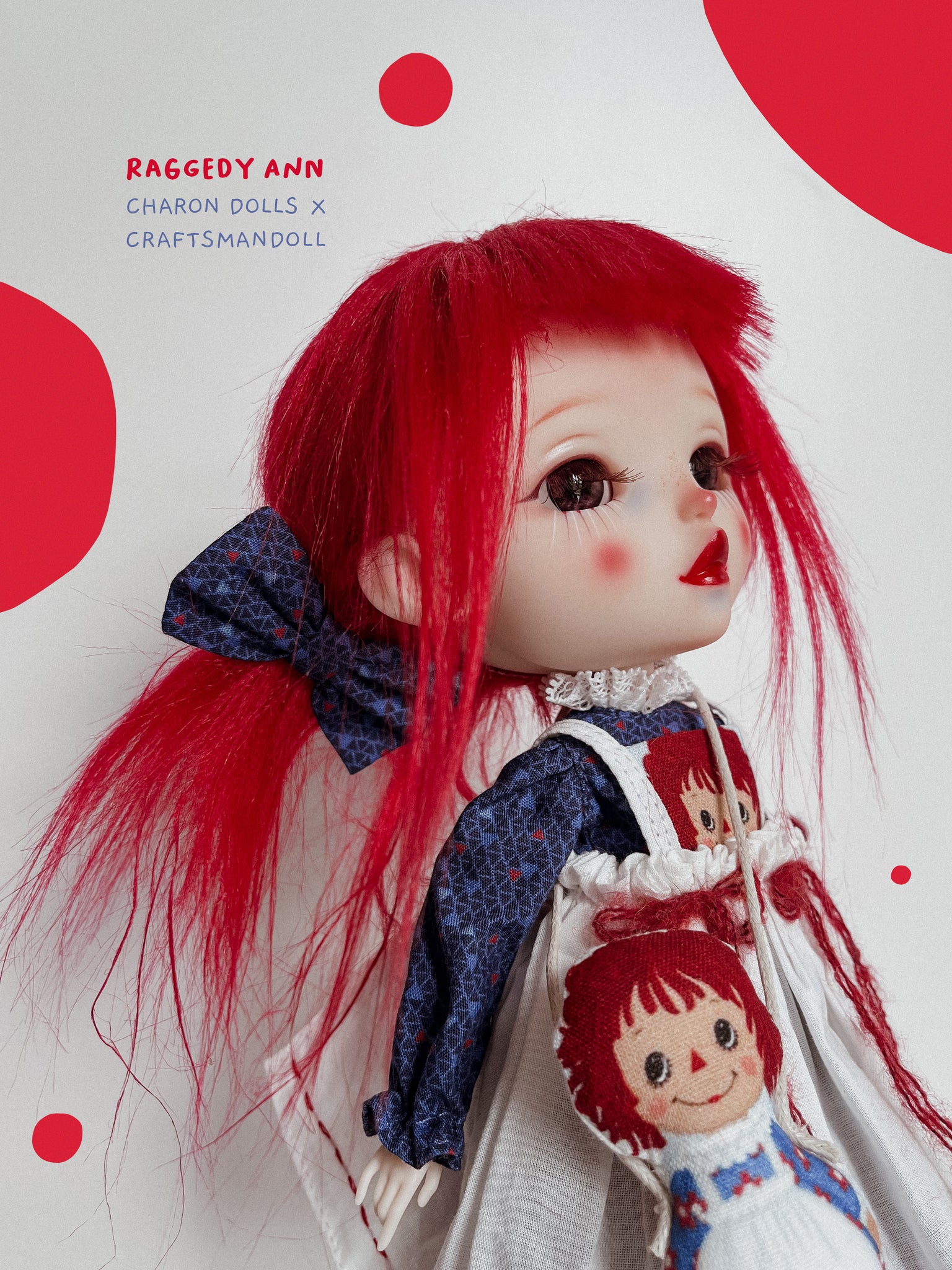 Raggedy Ann (limited edition of 3) – Charon Dolls