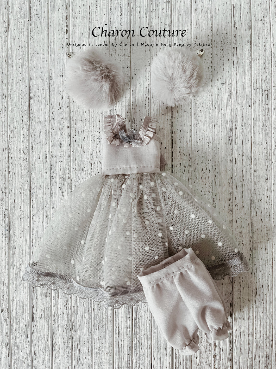 10.Grey Ballet Dress Set