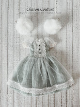 Load image into Gallery viewer, 2.Seafoam Linen &amp; Tulle Dress Set