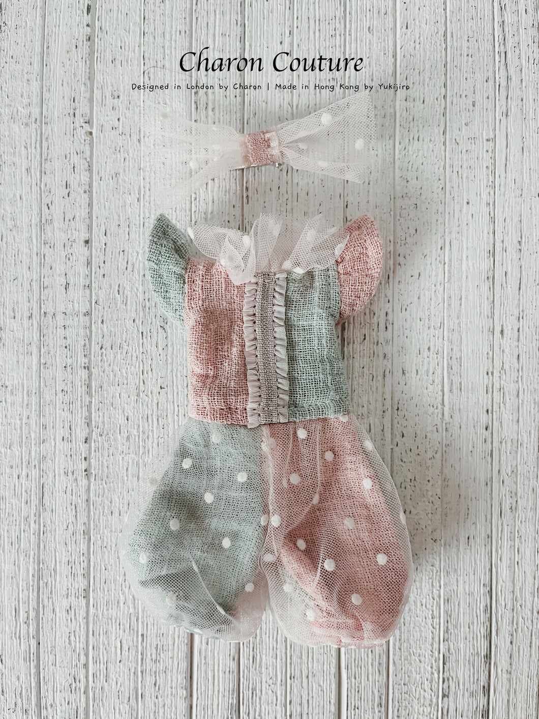 Pierrot Linen Romper Set