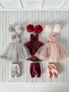 8.Peach Pink Ballet Dress Set