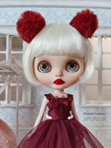 9.Maroon Ballet Dress Set
